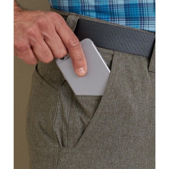 Duluth Trading Men’s Breezeshooter Flex Pants 34x32 Gray Lightweight Hiking N - Picture 3 of 11